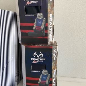 Camo/flag seat covers